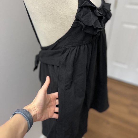 NEW Free People Beach The Valley Mini Dress Black - Picture 9 of 12